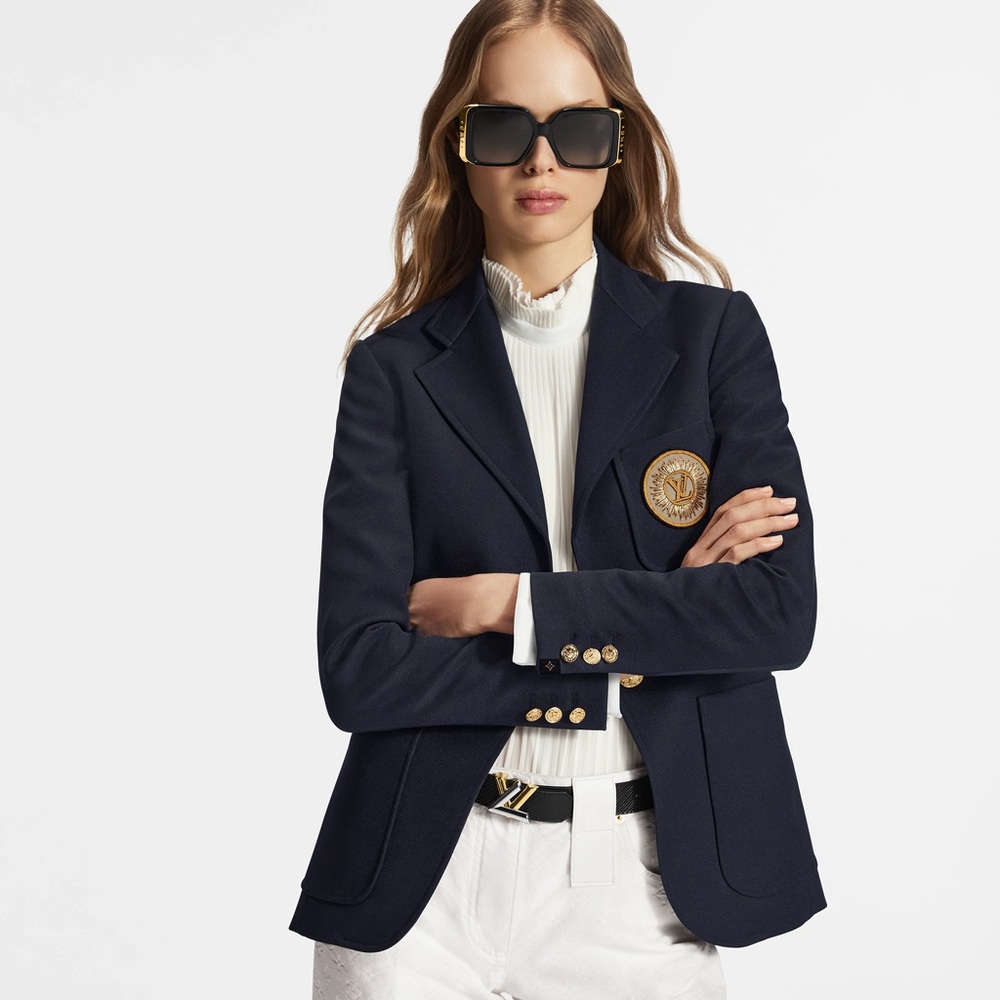 Louis Vuitton Dark Navy Blazer